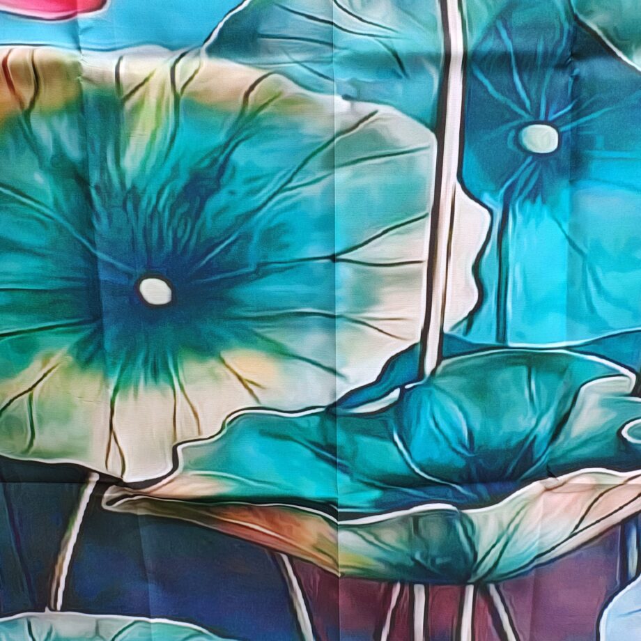 8'x5' Lotus in Pond backdrop (Taiwan cloth)