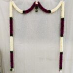 Magenta & Cream Petals Door Entrance Hangings
