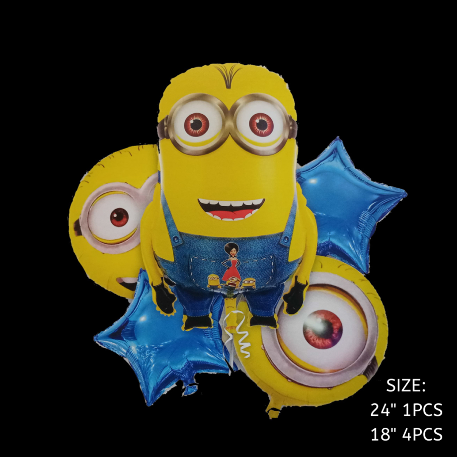 Minions Birthday DIY Decoration Kit(101 Pcs)