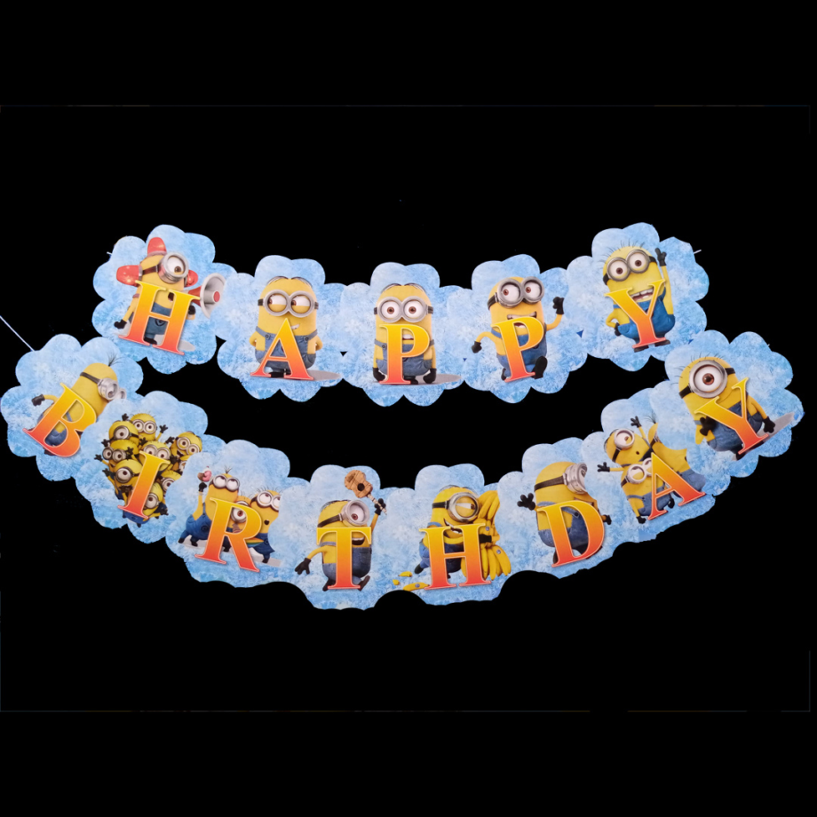 Minions Birthday DIY Decoration Kit(101 Pcs)