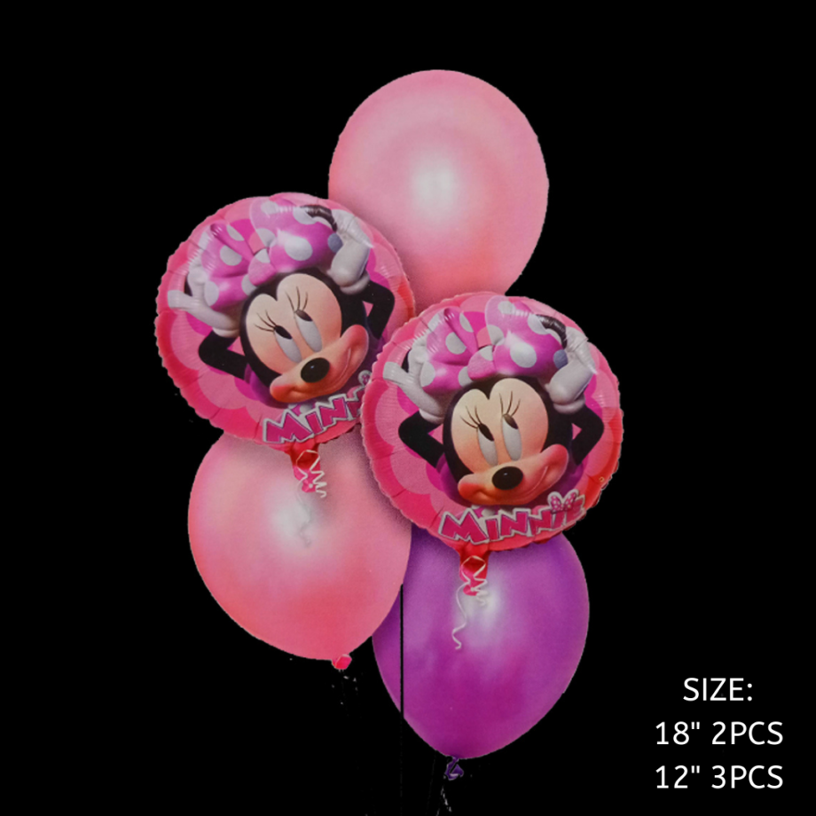 Minnie Birthday Decoration DIY Kit(110 pcs)