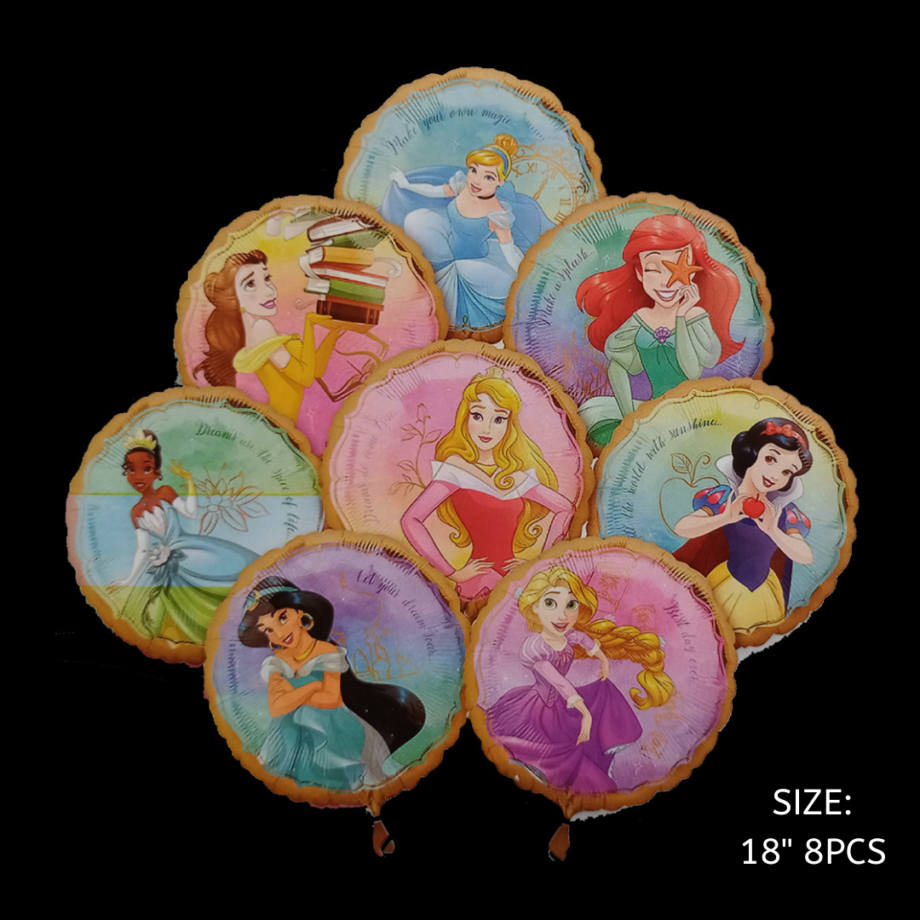 Princess Birthday DIY Decoration Kit(108 Pcs)