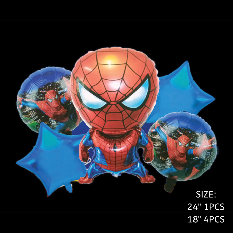 Spiderman Birthday DIY Decoration Kit (112 pcs)